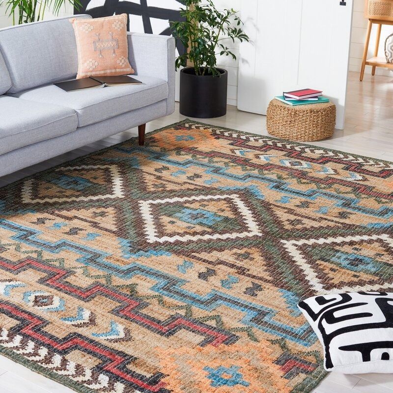 Jabria Flatweave Jute Sisal Tan Rug thumbnail 2