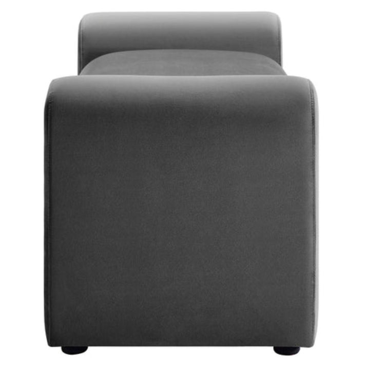Waverly Performance Velvet Bench thumbnail 4