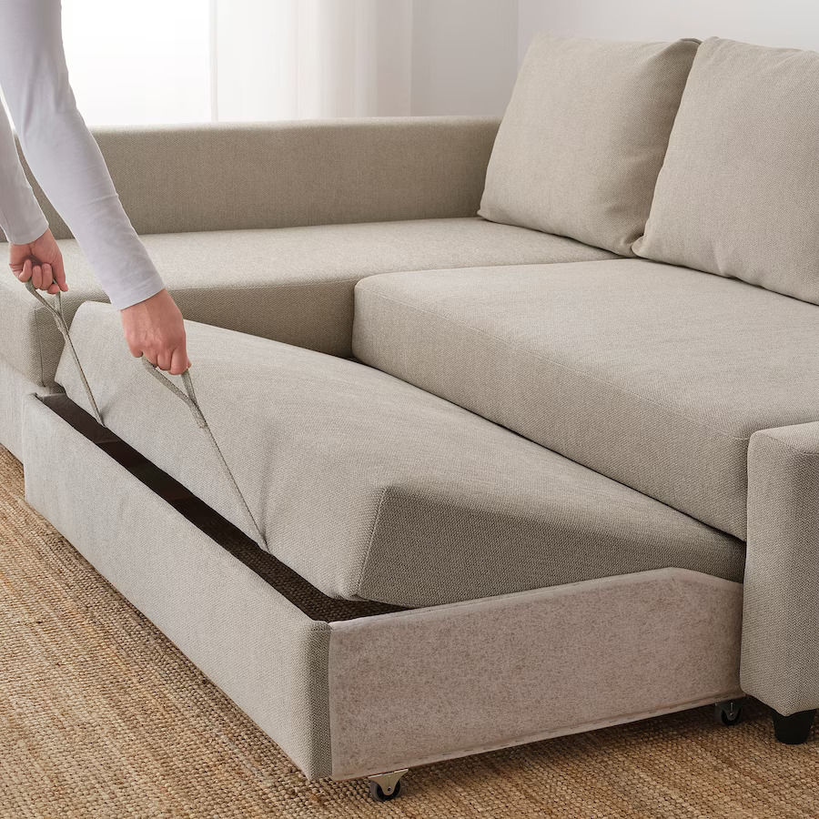Sleeper Sectional 3 Seat With Storage thumbnail 3