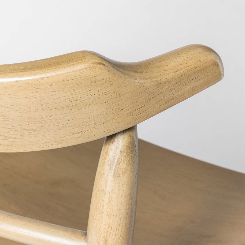 Kaysville Curved Back Wood Dining Chair thumbnail 4