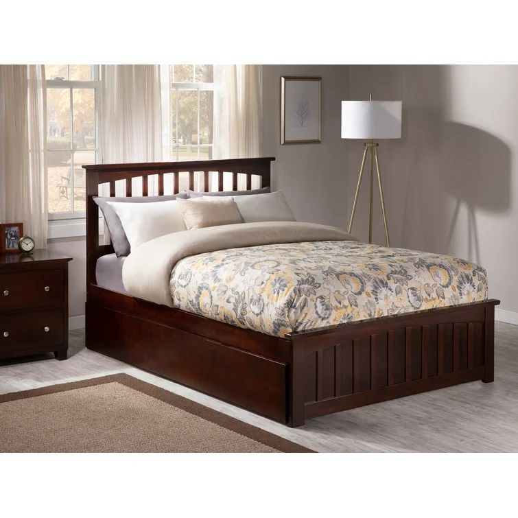 Aiston Solid Wood Slat Bed thumbnail 2