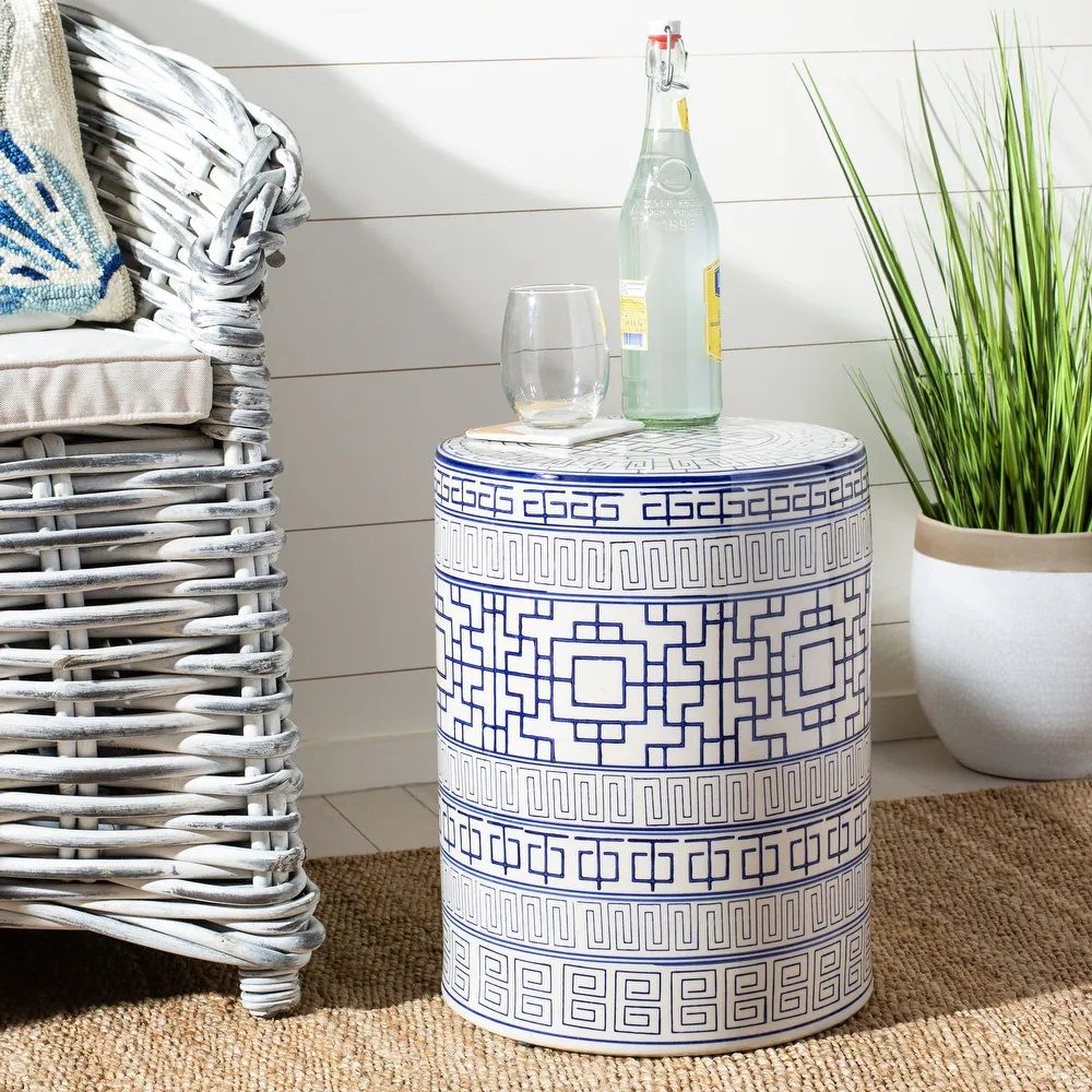 SAFAVIEH Parri Decorative Garden Stool thumbnail 2
