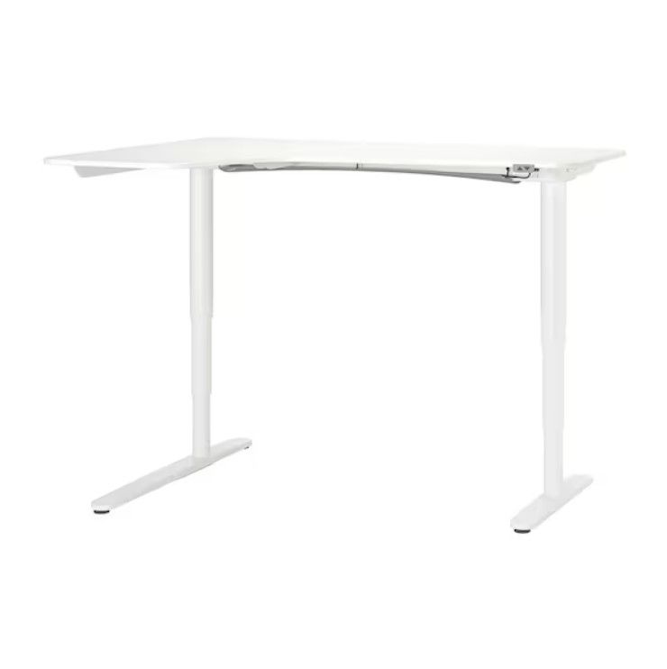 BEKANT Corner desk left Stand thumbnail 2
