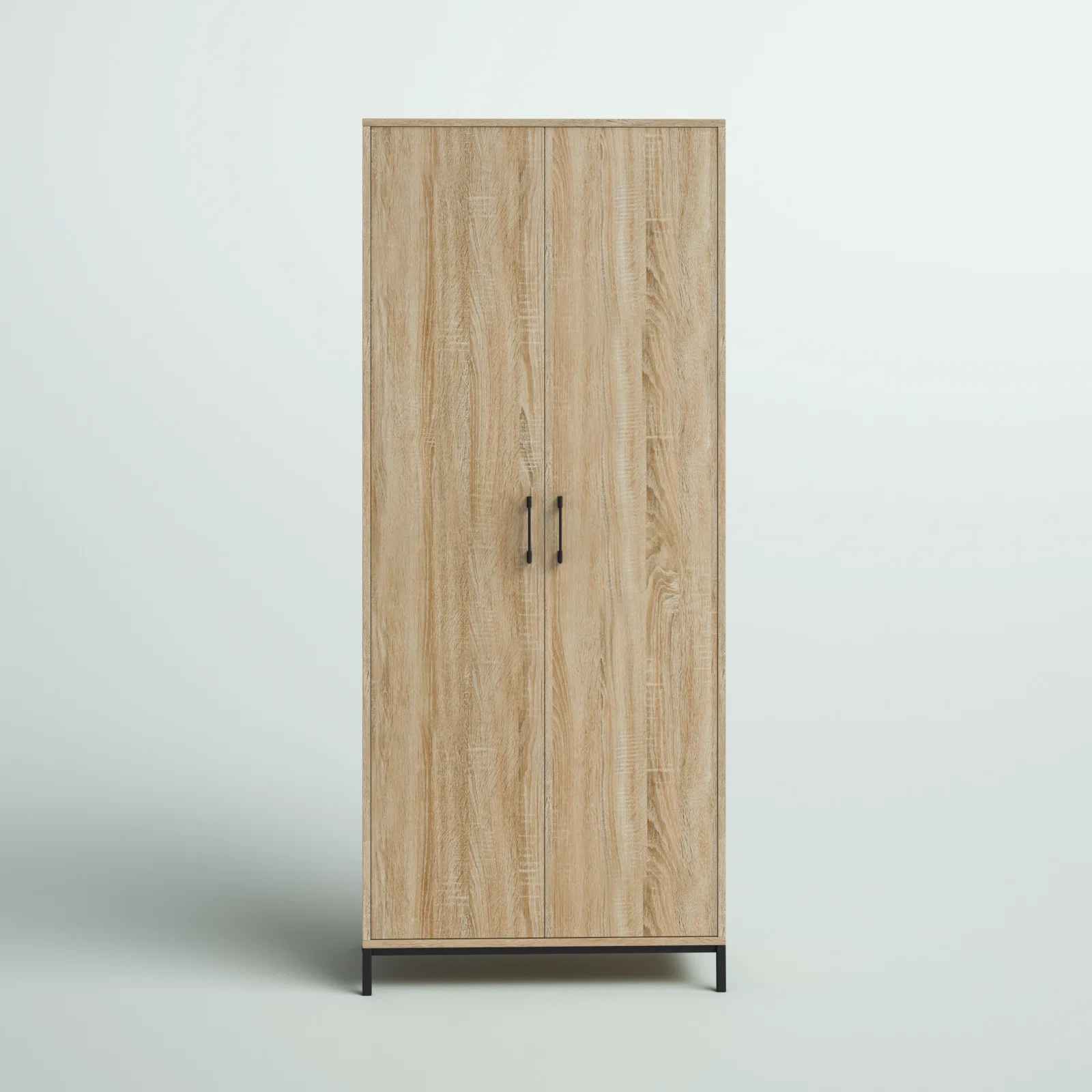 Clower 7 Shelf Storage Cabinet thumbnail 3