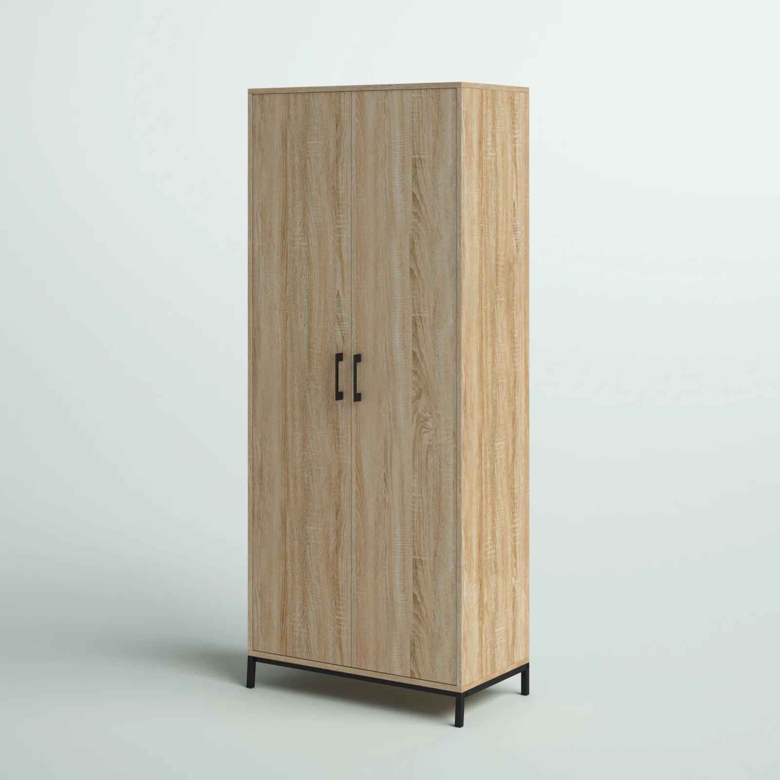 Clower 7 Shelf Storage Cabinet thumbnail 4