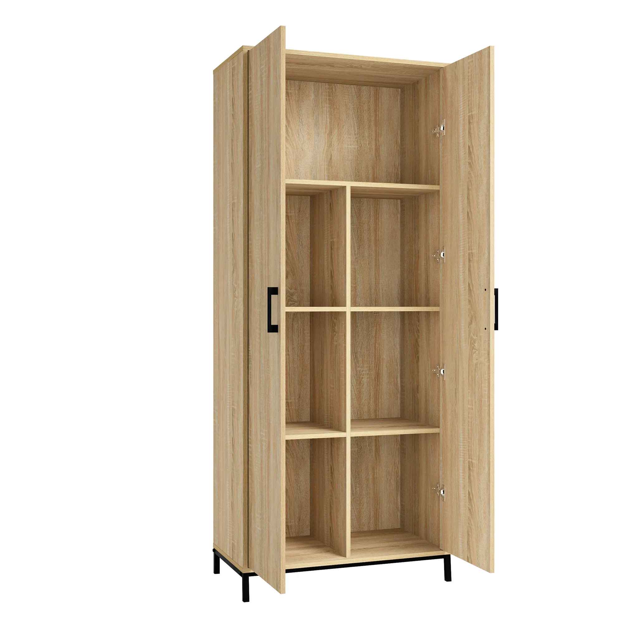 Clower 7 Shelf Storage Cabinet thumbnail 5