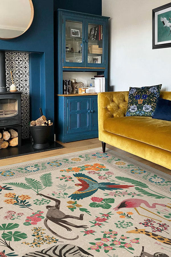 Iris Apfel Jingle Jungle Rug-9'x12' thumbnail 3