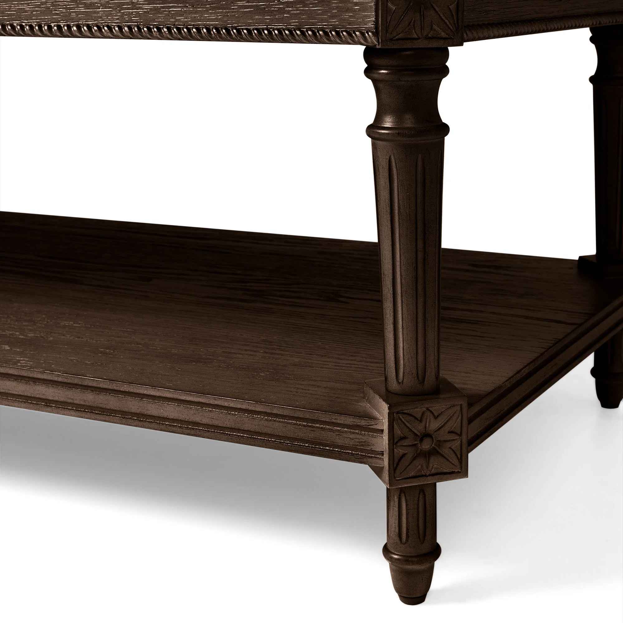 Maven Lane Pullman Traditional Rectangular Wooden Coffee Table thumbnail 5