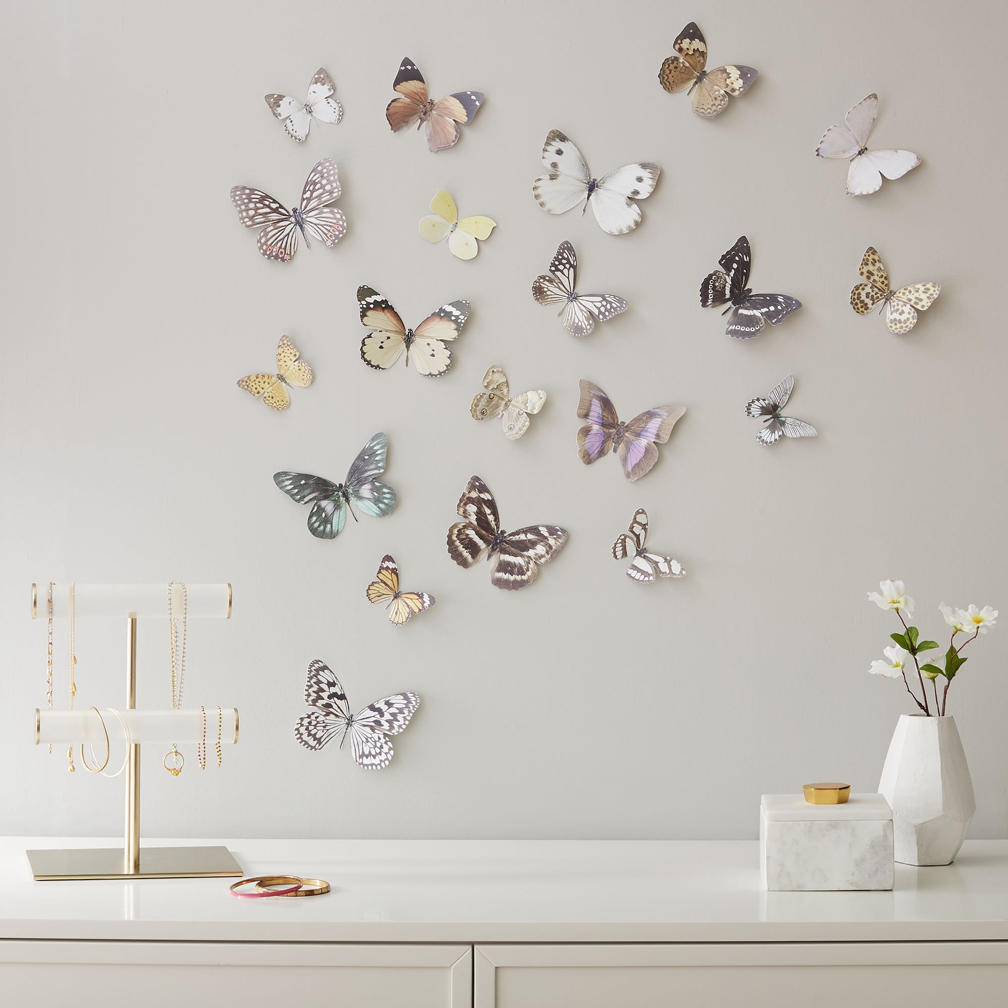 3D Butterflies, Set of 20 thumbnail 2