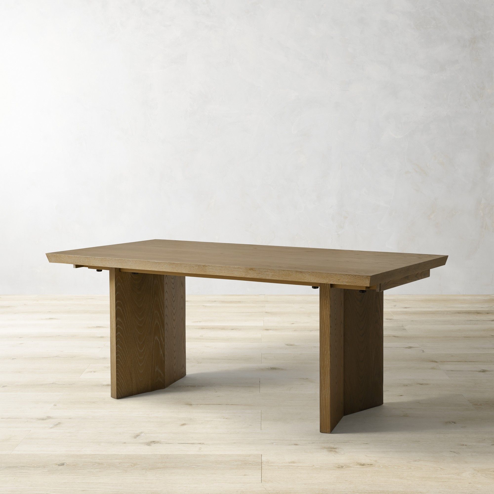 Knife Edge Extendable Dining Table 96" thumbnail 3