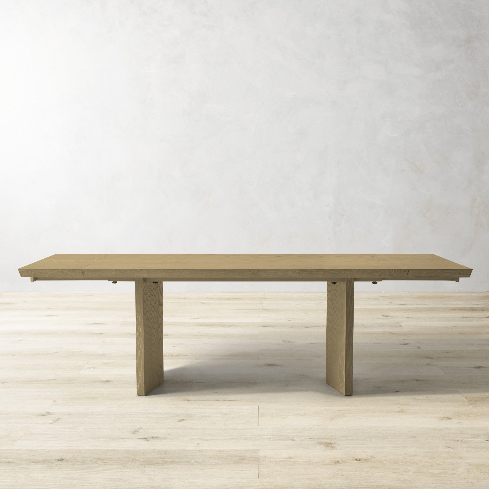 Knife Edge Extendable Dining Table 96" thumbnail 4