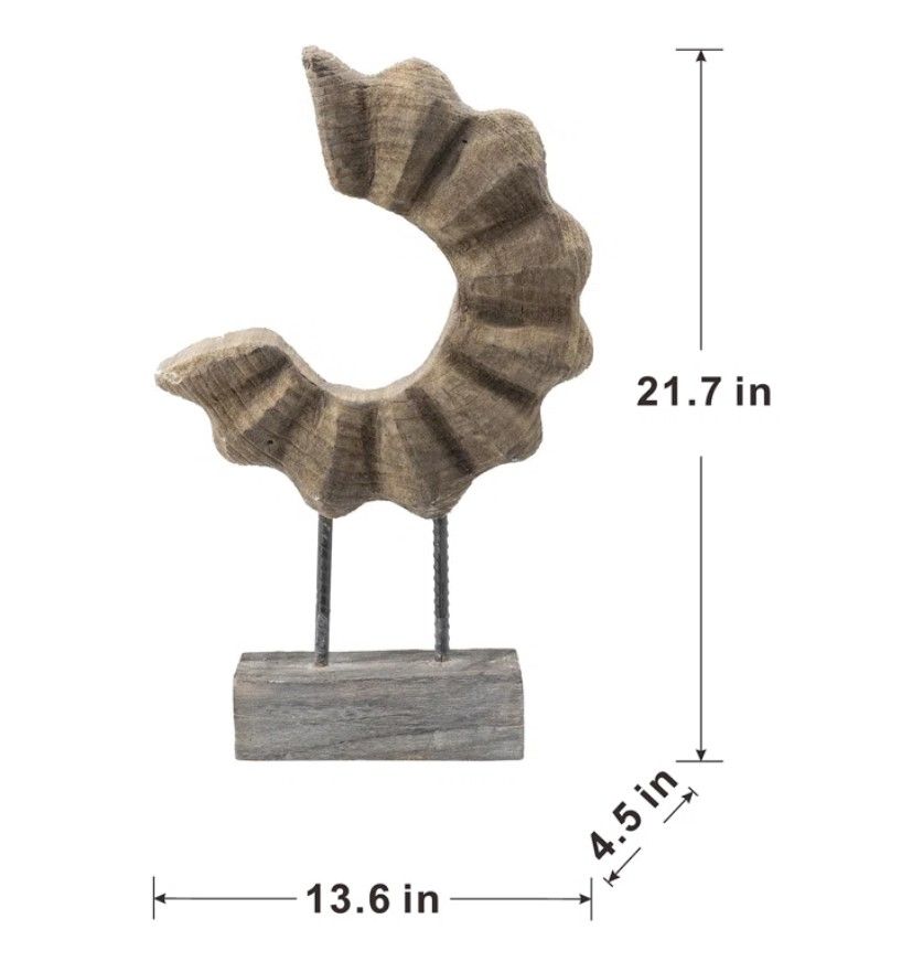 Herbert Geometric and Shapes Figurine Sculpture thumbnail 2