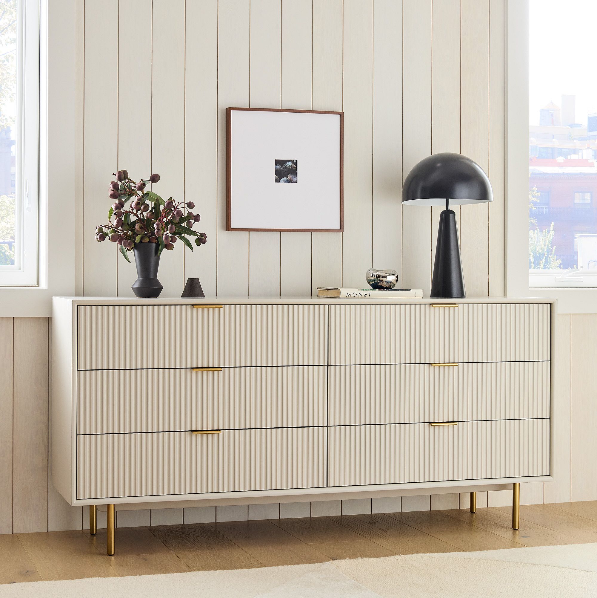 Quinn Wide 6-Drawer Dresser thumbnail 2