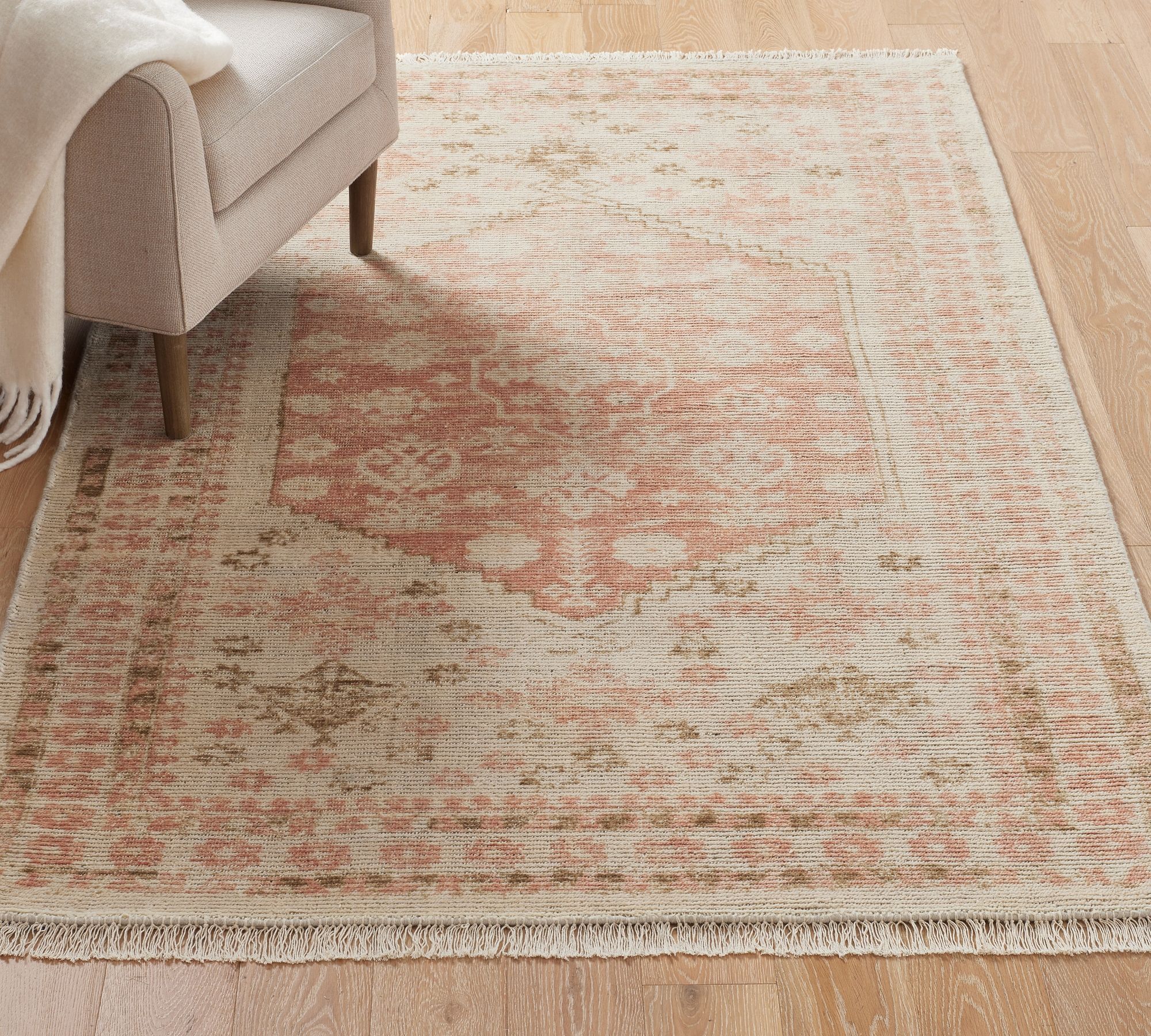 Zoiie Handwoven Wool Rug thumbnail 3