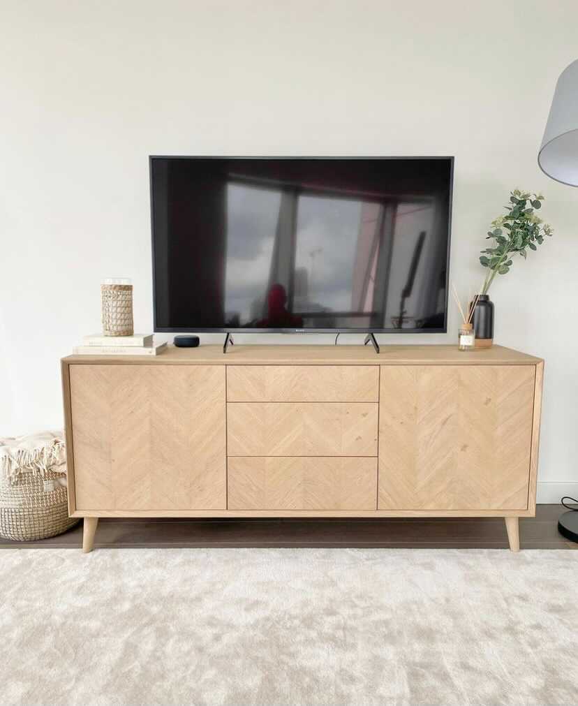 Gallery Interiors Milano 2 Door 3 Drawer Sideboard thumbnail 3