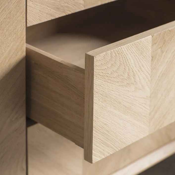 Gallery Interiors Milano 2 Door 3 Drawer Sideboard thumbnail 5