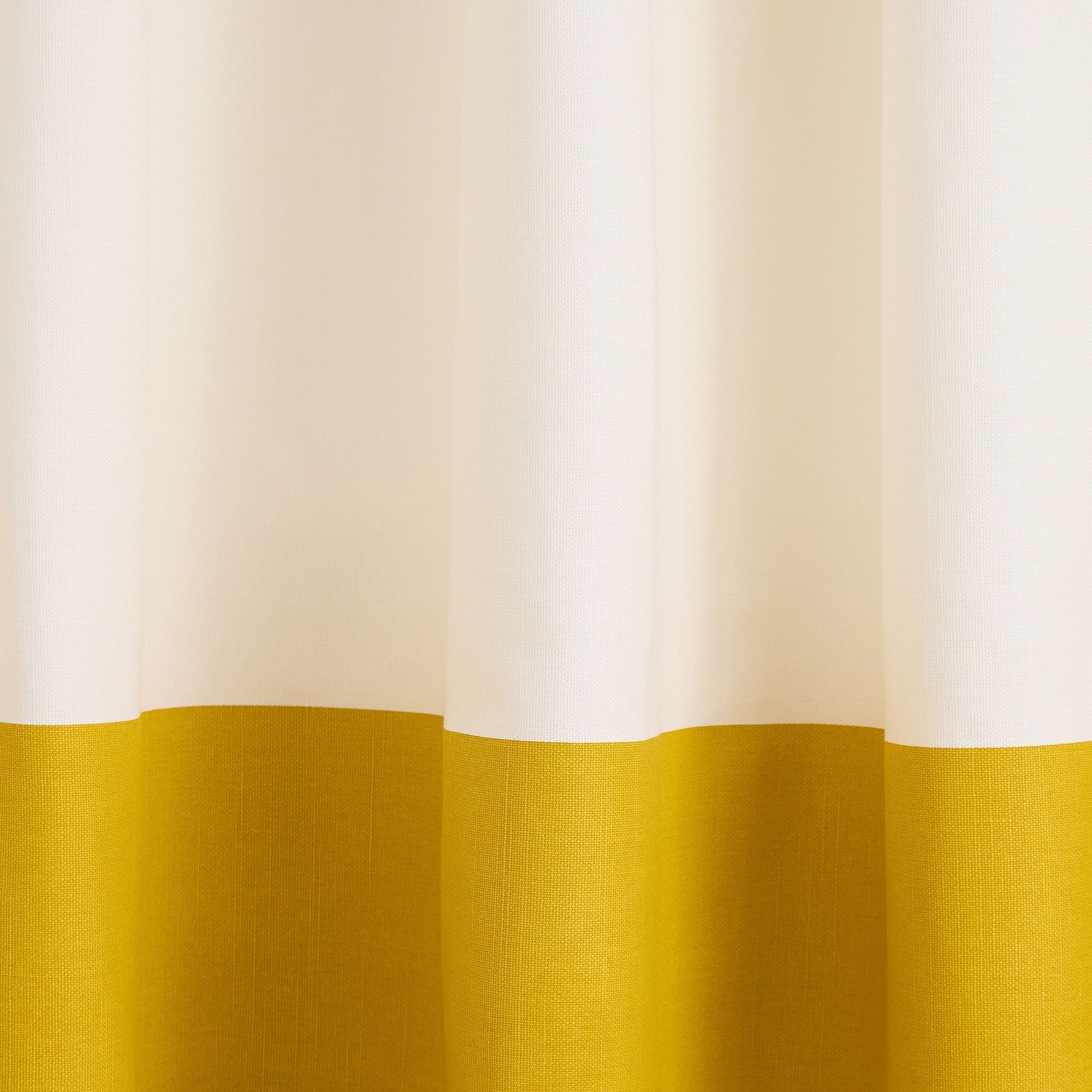 Colorblock Canvas Shower Curtain thumbnail 2