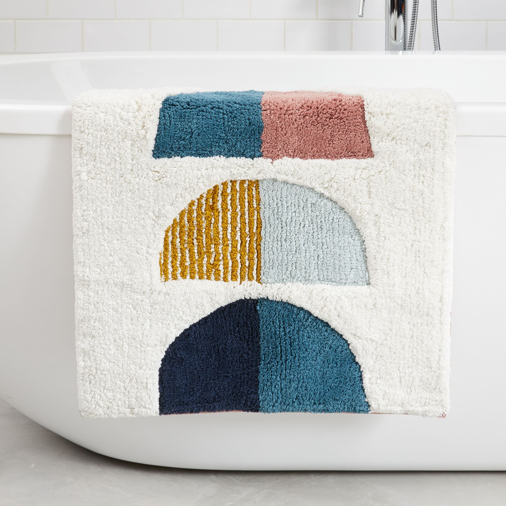 Organic Half Moons Bath Mat thumbnail 4