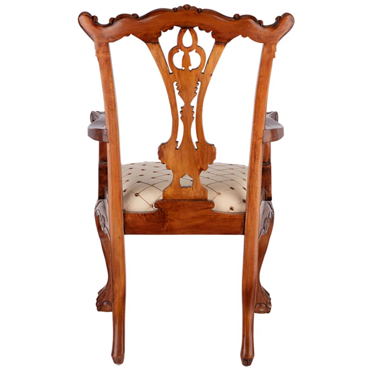 English Chippendale Arm Chair thumbnail 4
