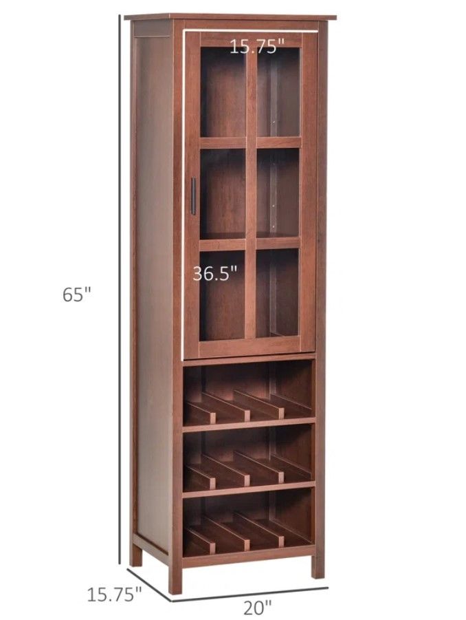 Larua 15.75'' Bar Cabinet thumbnail 3