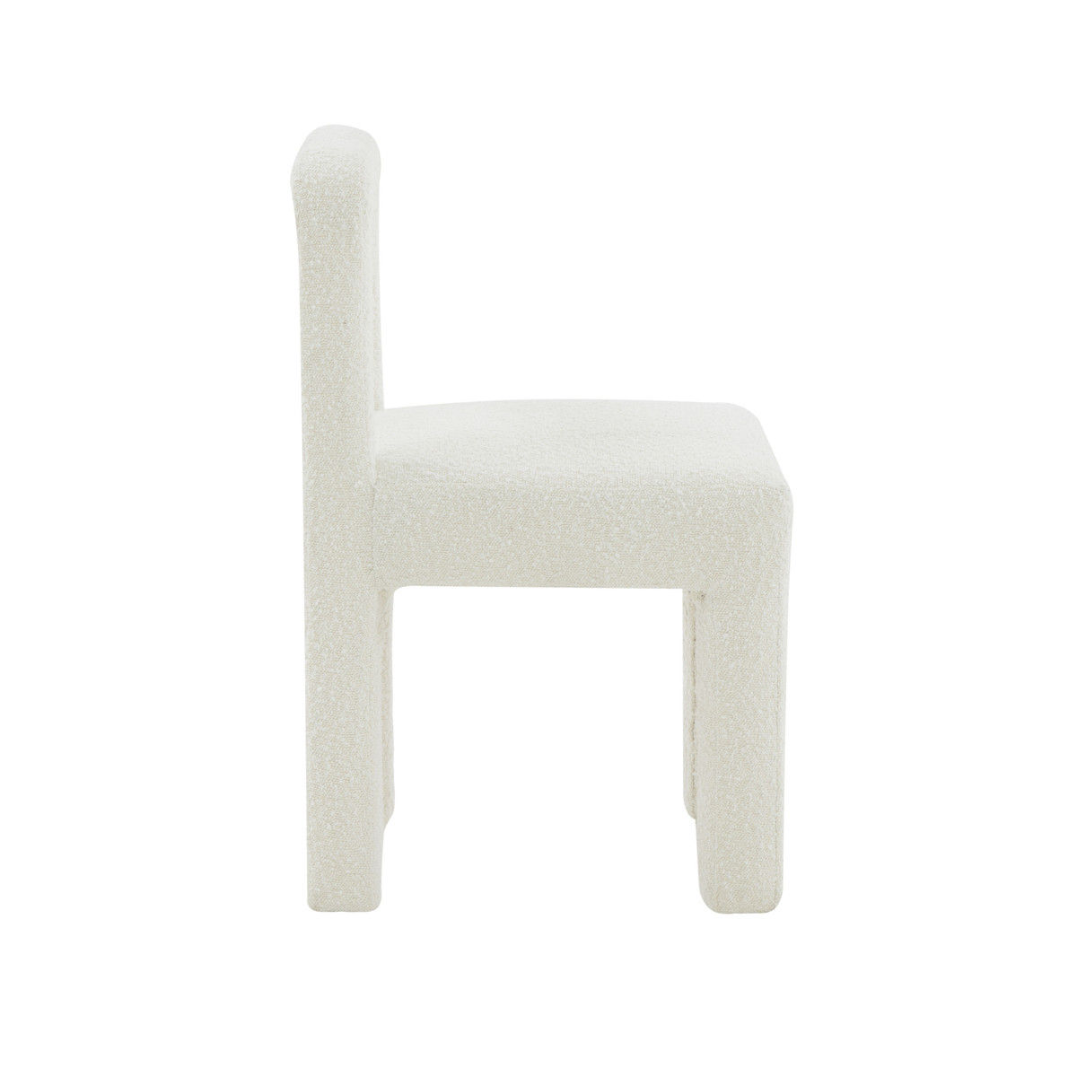 Cream Boucle Dining Chair thumbnail 4