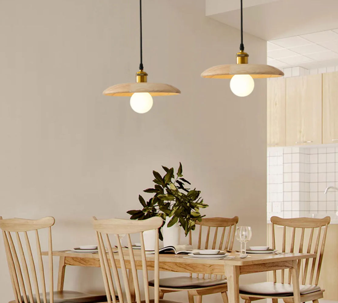 Nordic Solid Wood Chandelie Pendant Light thumbnail 2