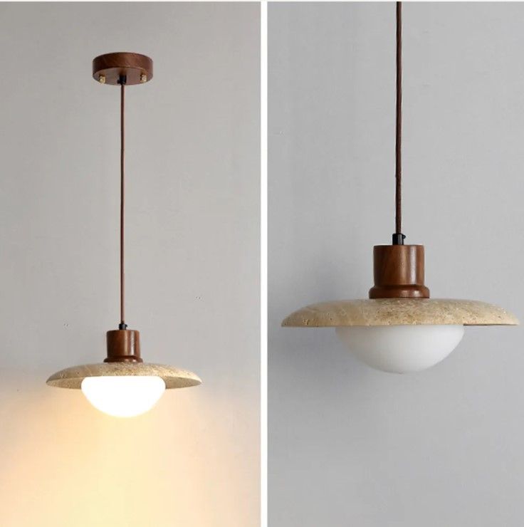 Wabi Sabi Creative Stone Pendant Light thumbnail 2