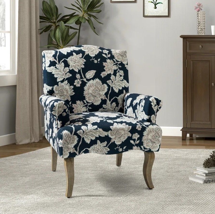 Belle 30" W Polyester Armchair thumbnail 2