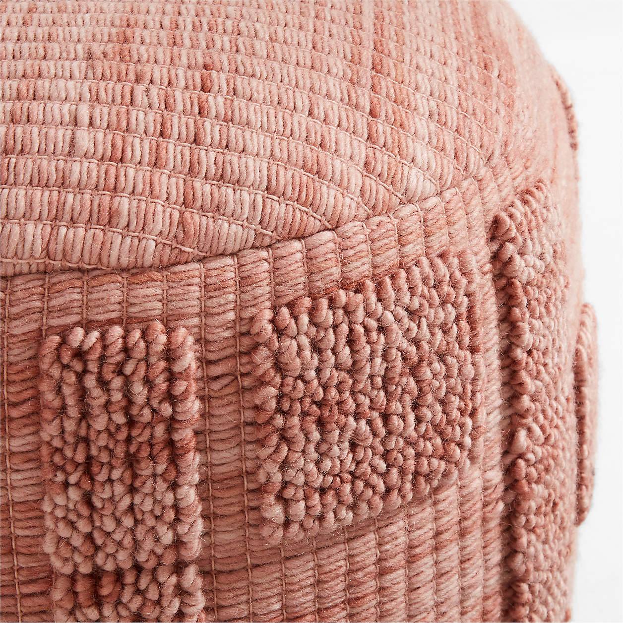 Zio Terracotta Pink Kids Pouf thumbnail 3