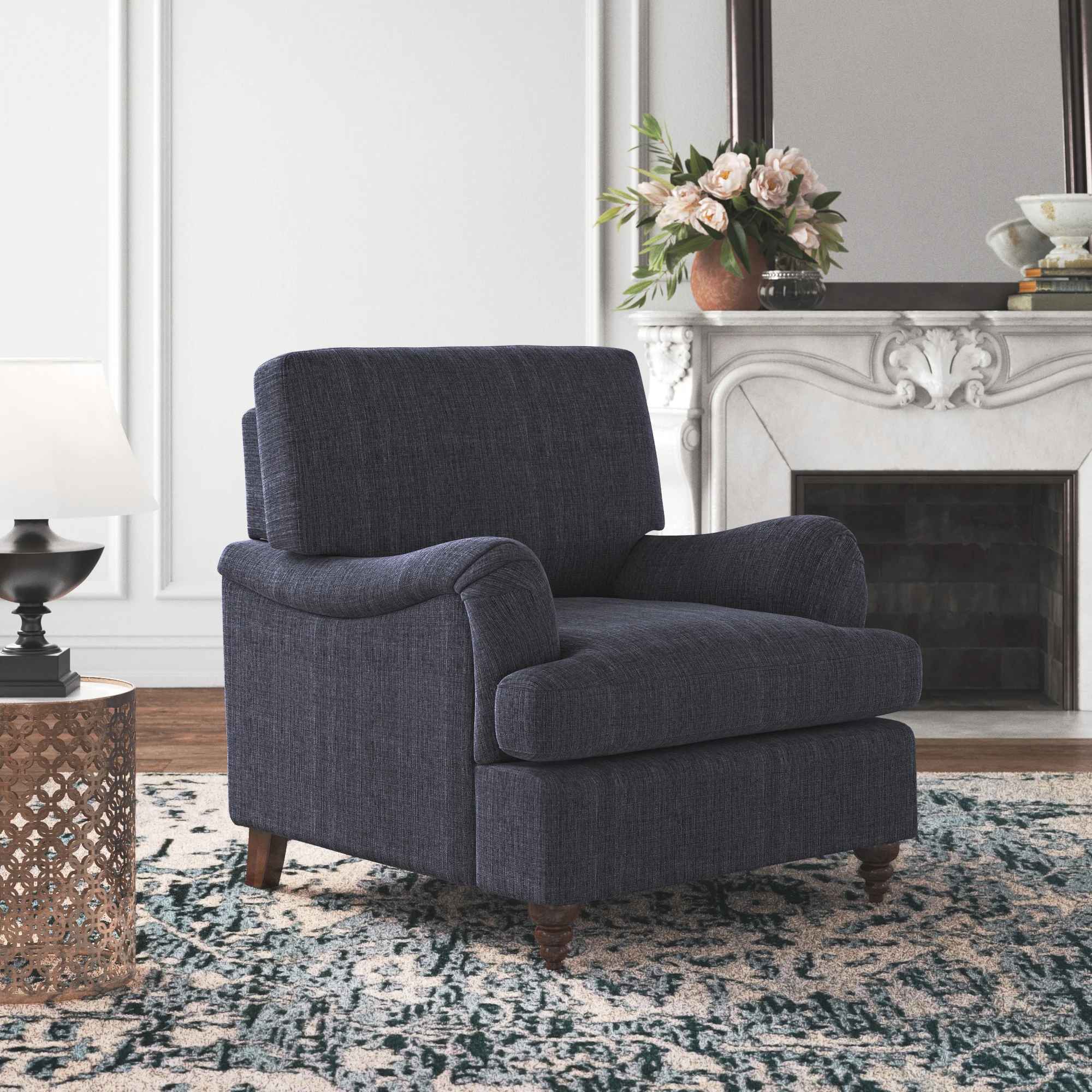 Courchevel Upholstered Armchair thumbnail 2