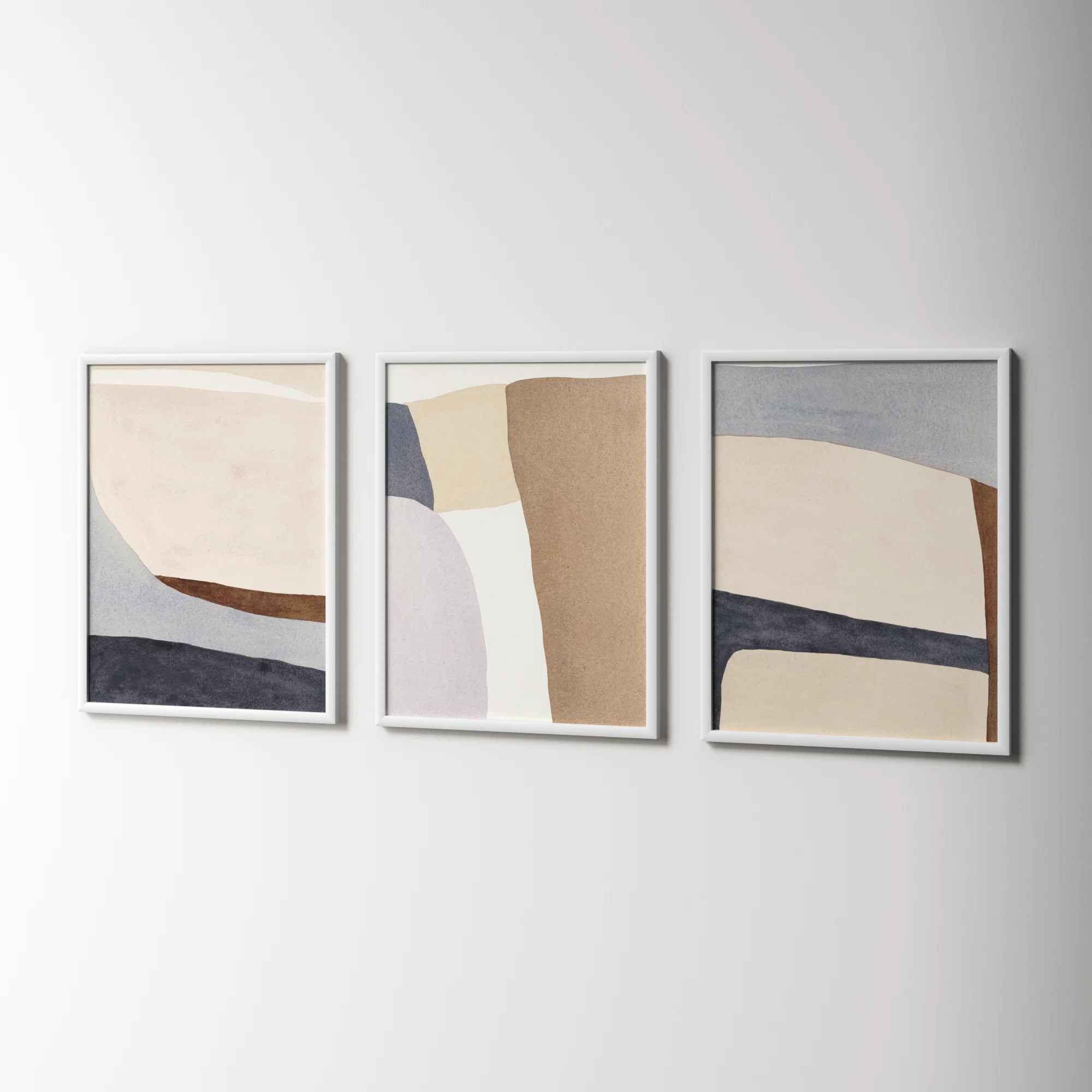 Divided By 3 In Blue by Julia Balfour 2 thumbnail 2