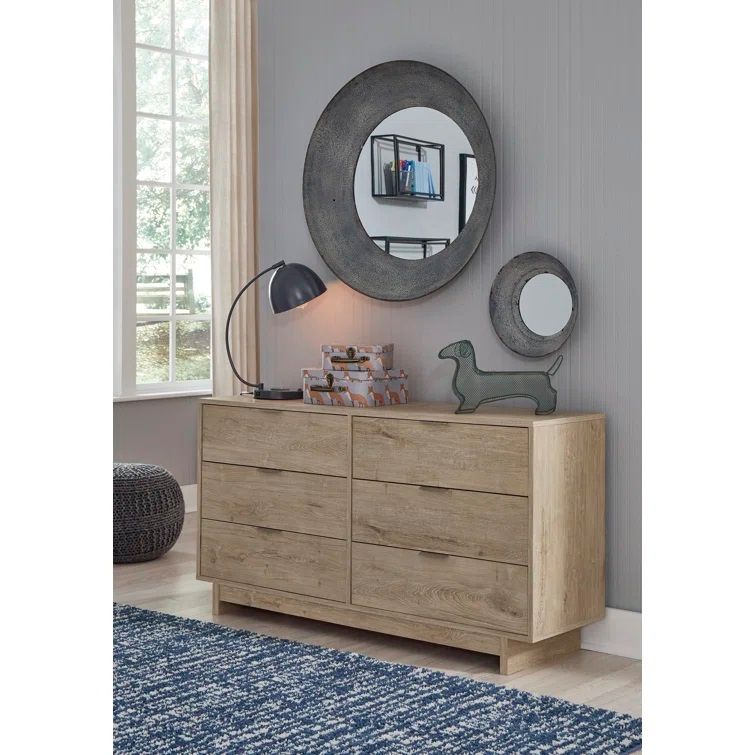 6 Drawer Double Dresser thumbnail 2