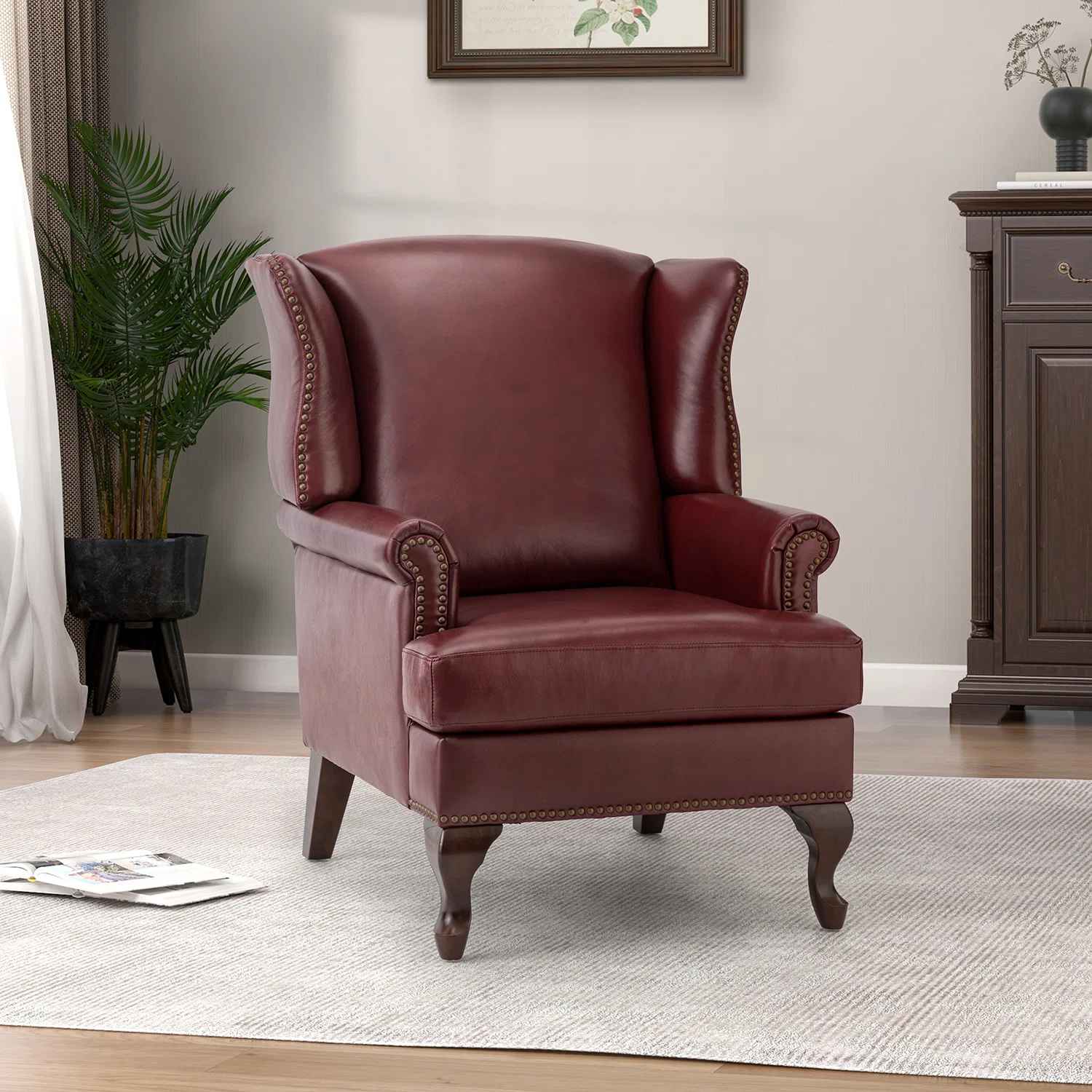 Anapatricia Genuine Leather Armchair thumbnail 2
