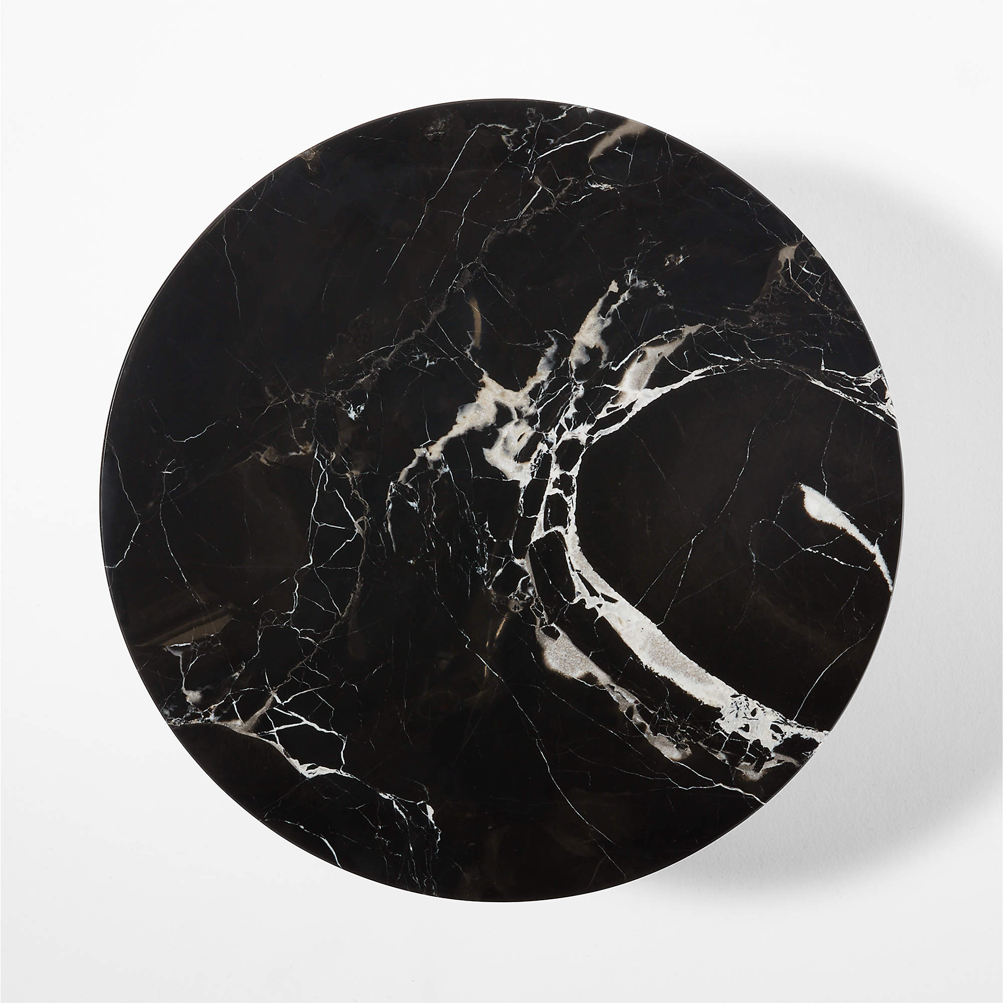 Irwin Black Marble Side Table thumbnail 2