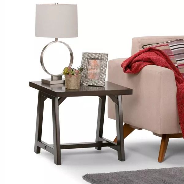 Hawkins Solid Wood End Table thumbnail 2