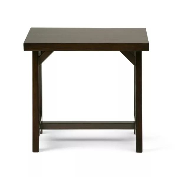 Hawkins Solid Wood End Table thumbnail 3