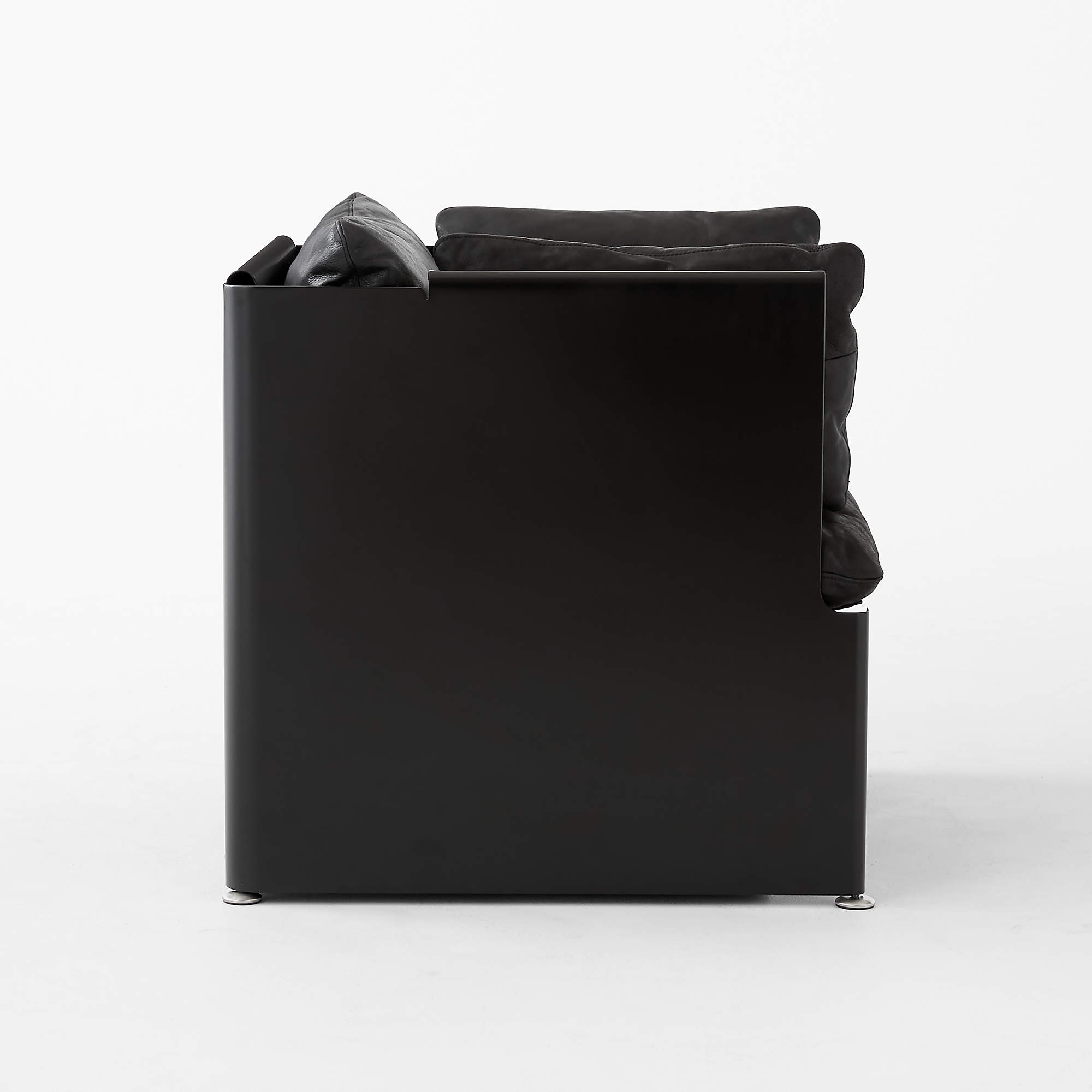 Tol Black Leather Chair thumbnail 4