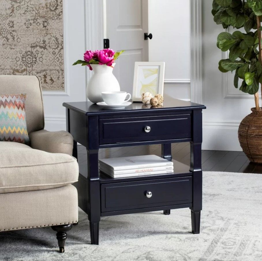 Laga Solid Wood Nightstand thumbnail 3