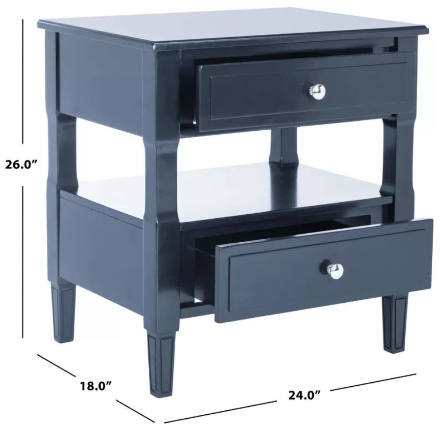 Laga Solid Wood Nightstand thumbnail 5