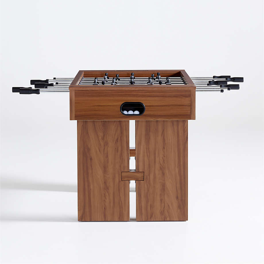 Modern Wood Foosball Table thumbnail 2