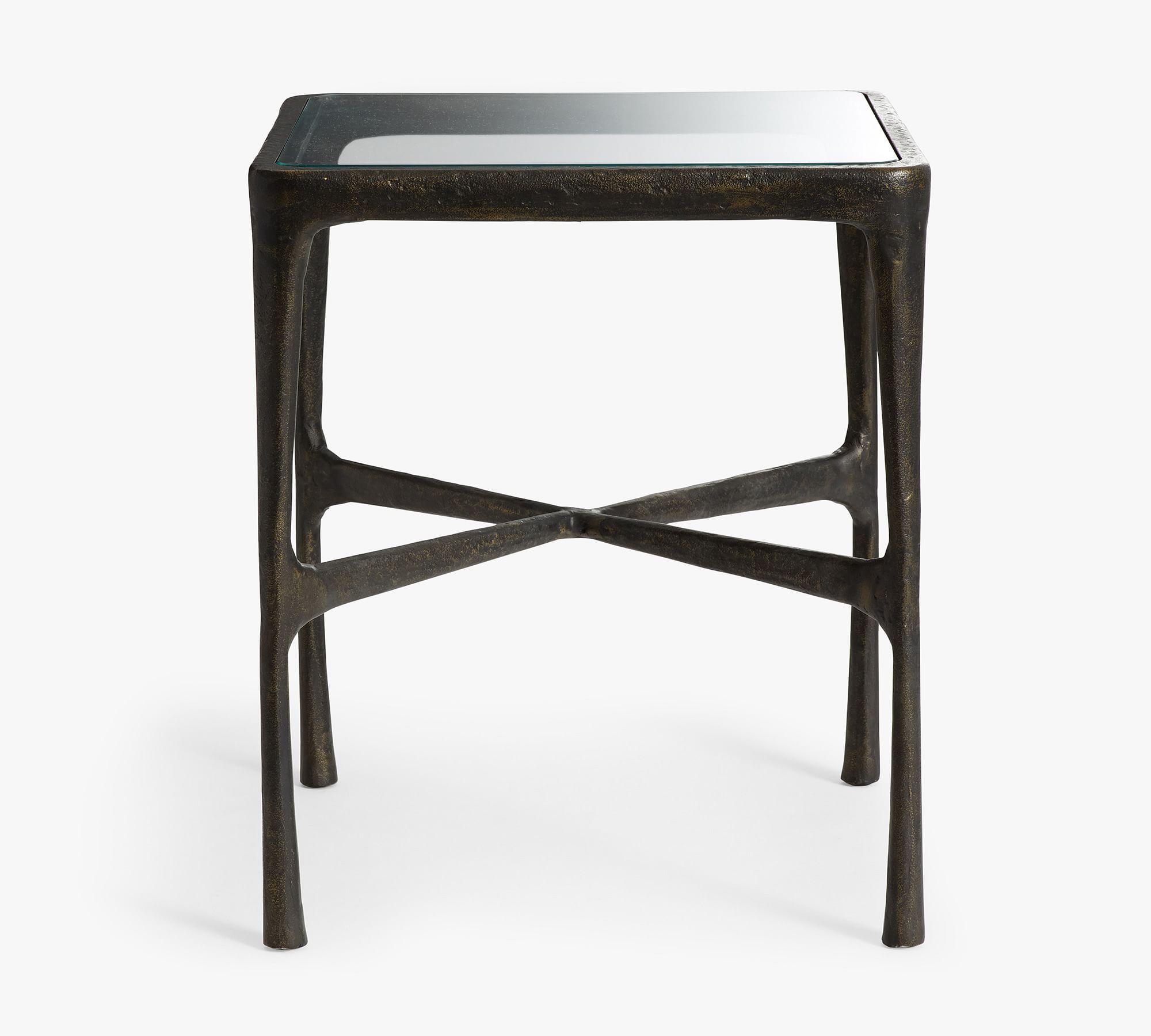 Bodhi Square Metal End Table (20") thumbnail 3
