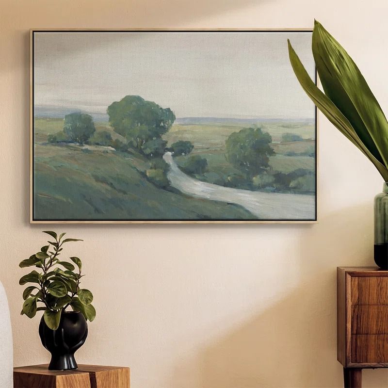 Running Creek I Framed On Canvas Print thumbnail 2