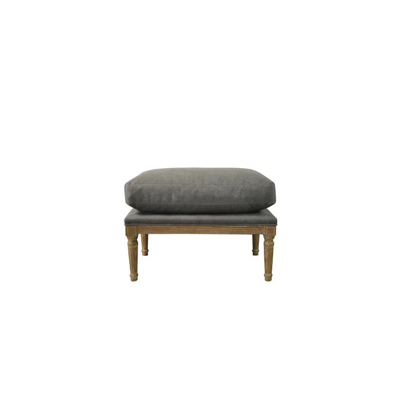 Warren Upholstered Club Ottoman thumbnail 2