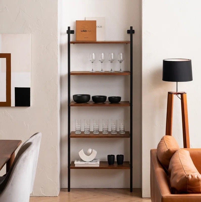 Rudd Narrow Ladder Bookcase thumbnail 2