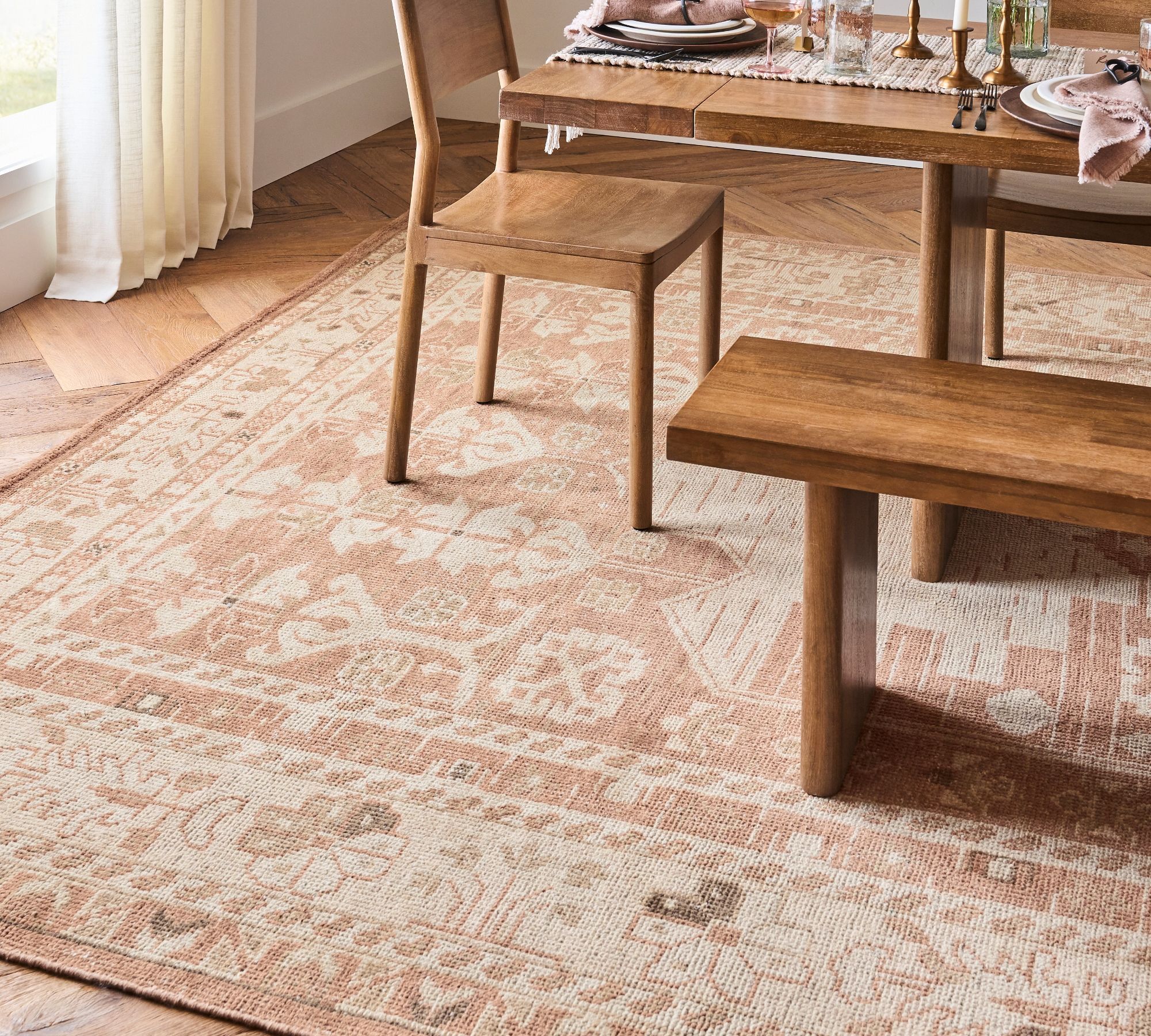 Arlet Hand Knotted Wool Rug thumbnail 2