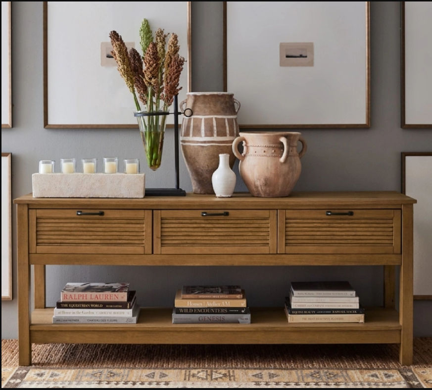 Milliners Rectangular Console Table thumbnail 2