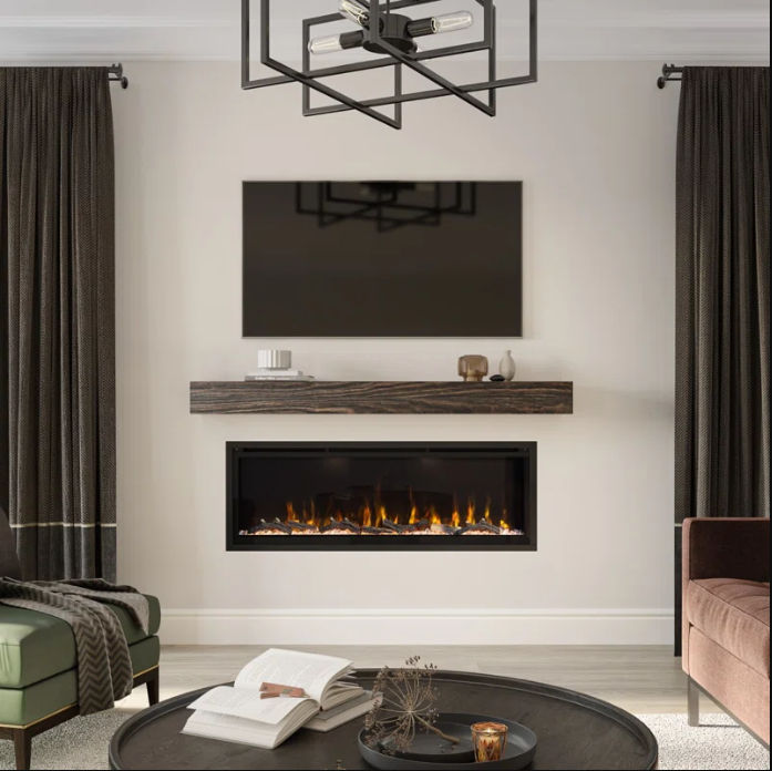 Modern Ember Aerus Smart Linear Electric Fireplace thumbnail 2