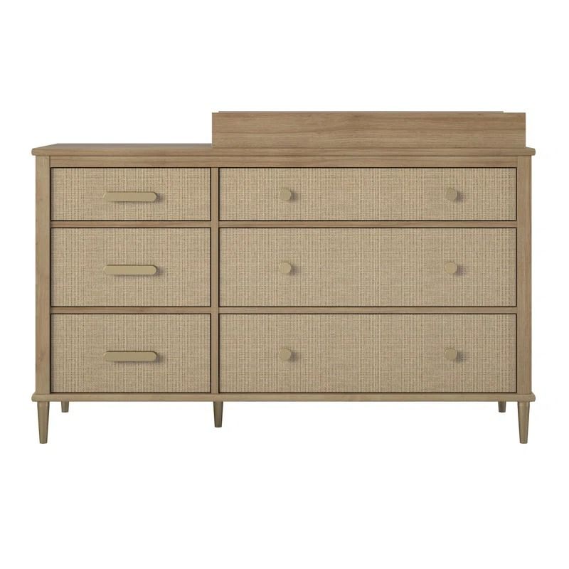 Shiloh 6 Drawer Changing Table Dresser thumbnail 3