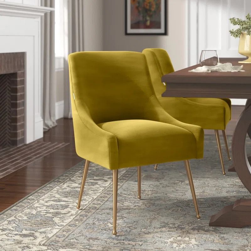 Magallanes Velvet Solid Back Side Chair thumbnail 2