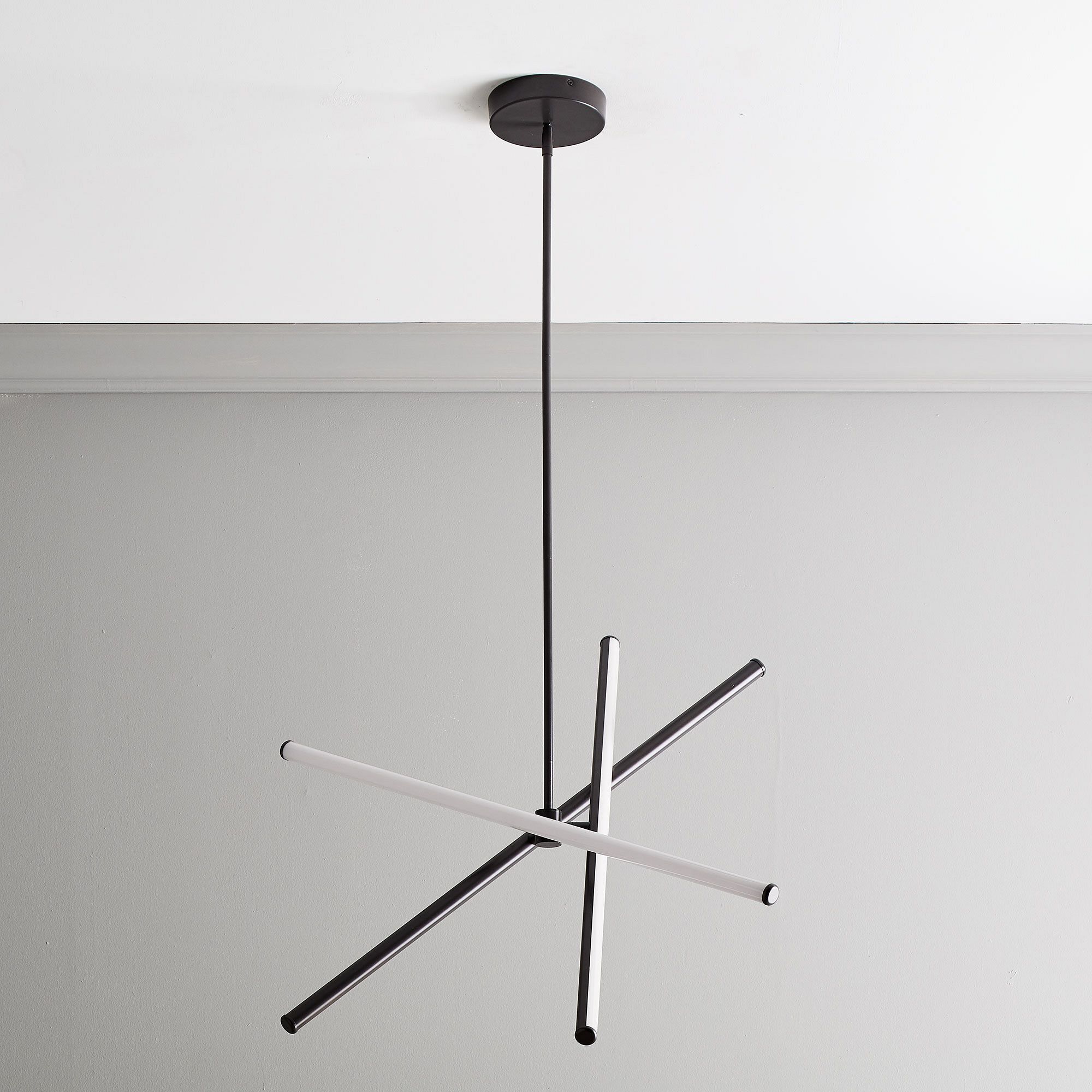 Light Rods LED Semi Flushmount thumbnail 2